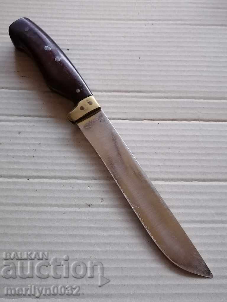 Стар касапски нож ножка острие