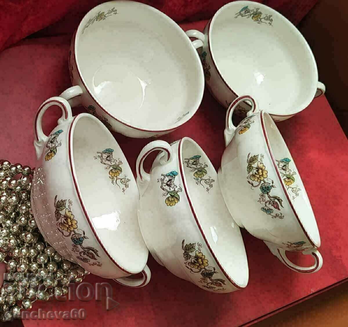 Delivery of English soup bowls,,Royal Tudor