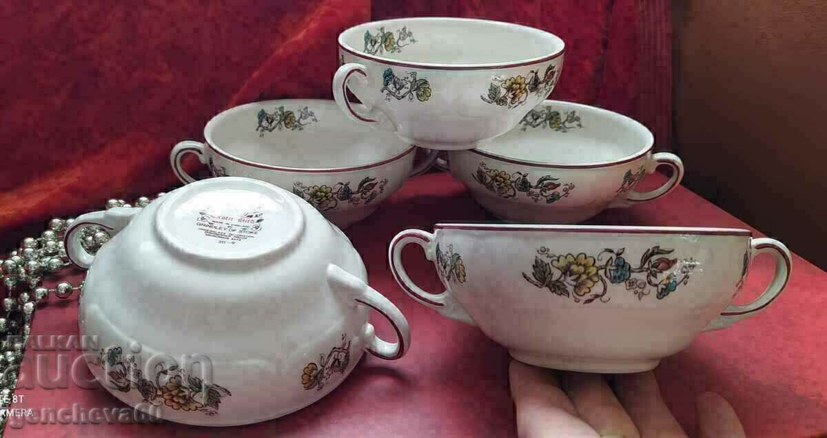 English soup bowls,,Royal Tudor - 6