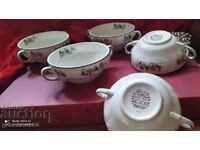 English soup bowls,,Royal Tudor