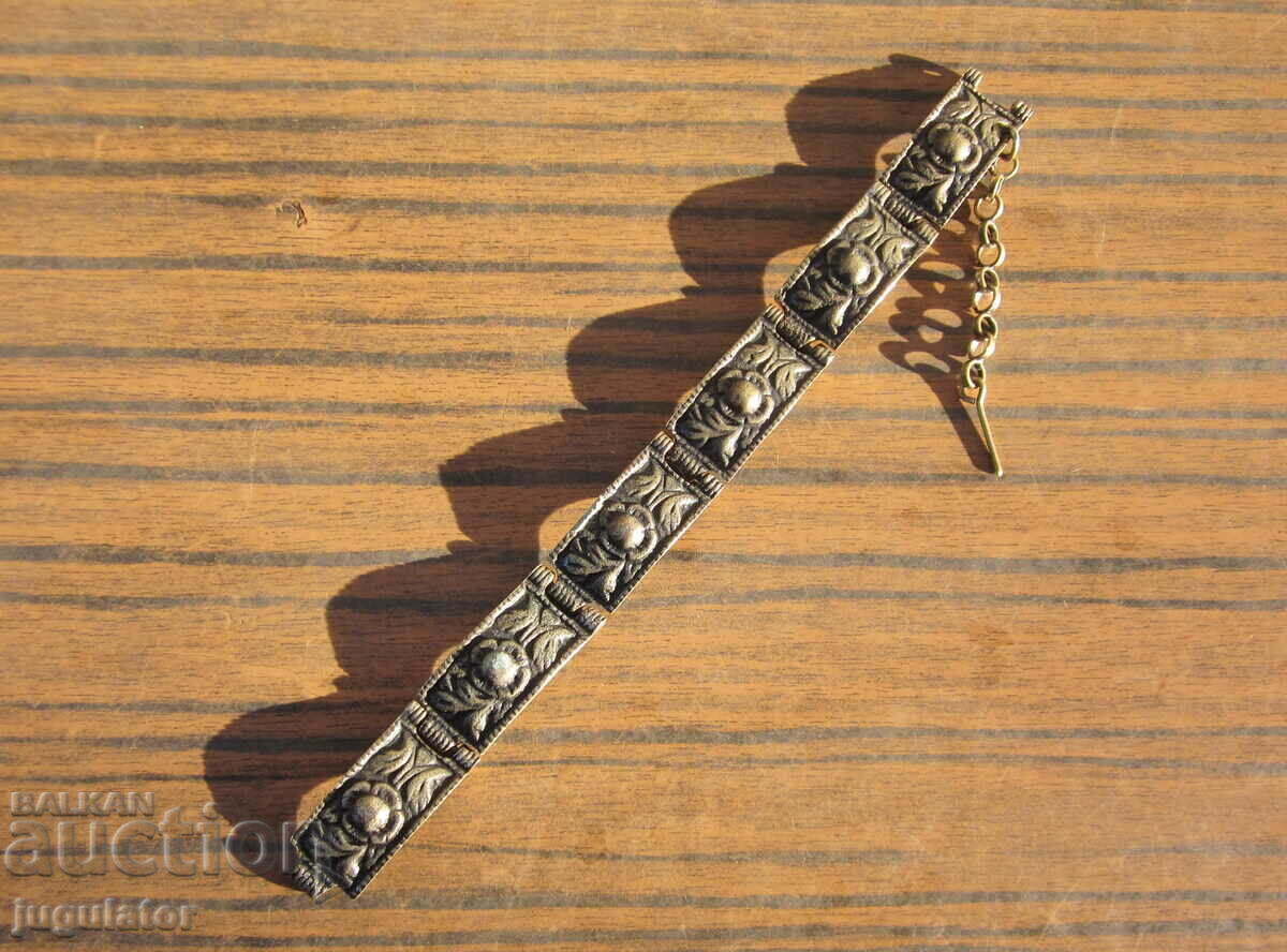 old Bulgarian Renaissance folklore bronze bracelet jewelry - 5 old Bulgarian Renaissance folklore bronze bracelet jewelry - 5