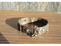 old Bulgarian Renaissance folklore bronze bracelet jewelry