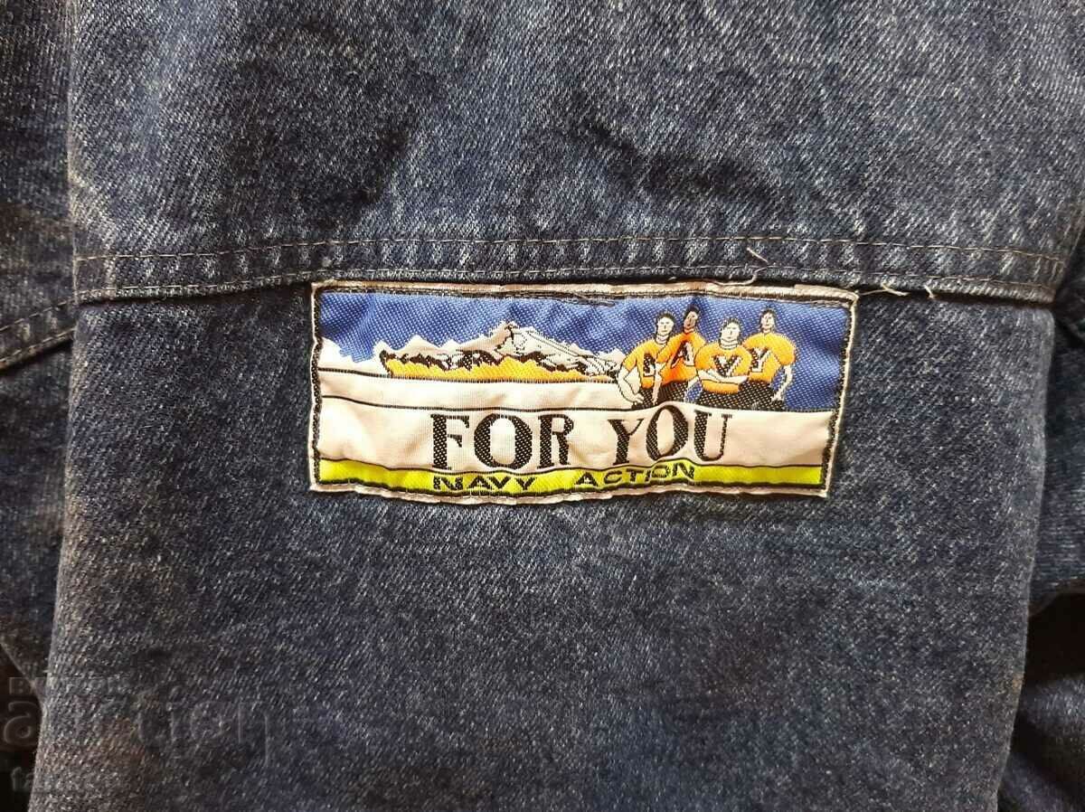 Delivery of Denim jacket with warm lining(18.2) Delivery of Denim jacket with warm lining(18.2)