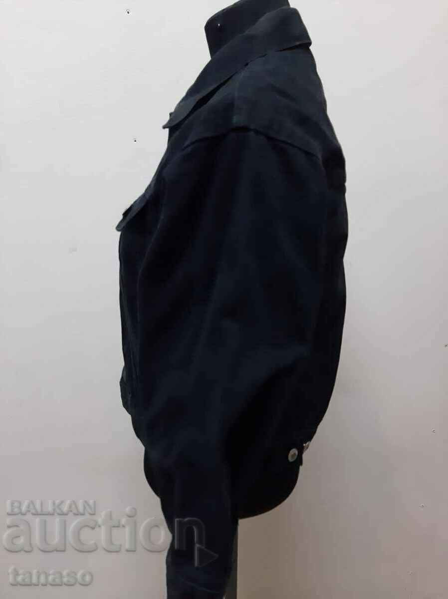 Jachetă denim neagră (18,2) - 5