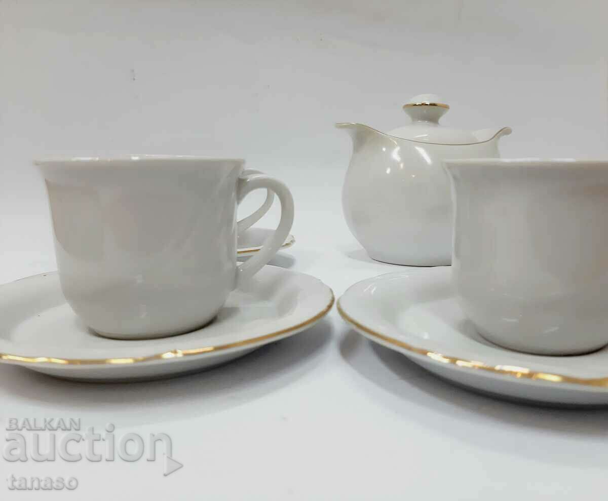 Delivery of 6 coffee cups with saucers + sugar bowl (12.2) Delivery of 6 coffee cups with saucers + sugar bowl (12.2)