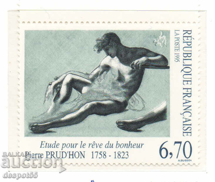 1995. Franţa. Pierre Proudhon - pictor.