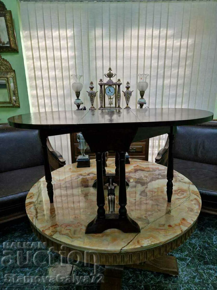 A wonderful antique English solid wood folding table with price 188.00 BGN | € 96.12 A wonderful antique English solid wood folding table with price 188.00 BGN | € 96.12