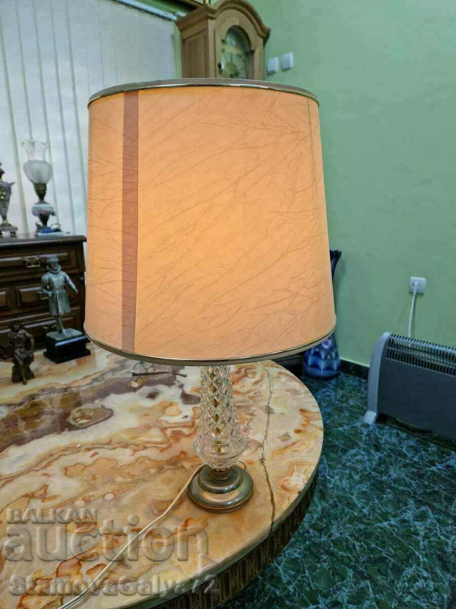 Lampă antică frumoasă de noptieră belgiană - 5
