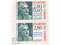 1995. Γαλλία. Ημέρα γραμματοσήμων.