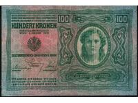 Austria 100 Kronen 1912 Pick 56 Ref 9559