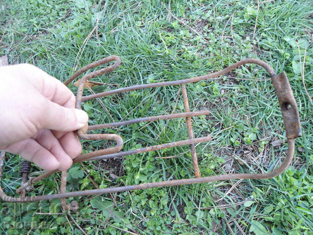 Delivery of Trunk from an old bicycle Delivery of Trunk from an old bicycle