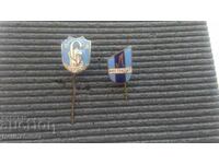 Bulgarian football badges /badge/sign Levski Kn+Etar