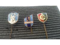 Bulgarian football badges/badge/sign Ettar+LevskiKn+Spartak