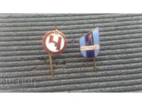 Bulgarian football badges /badge/sign Chardafon+Levski Kn