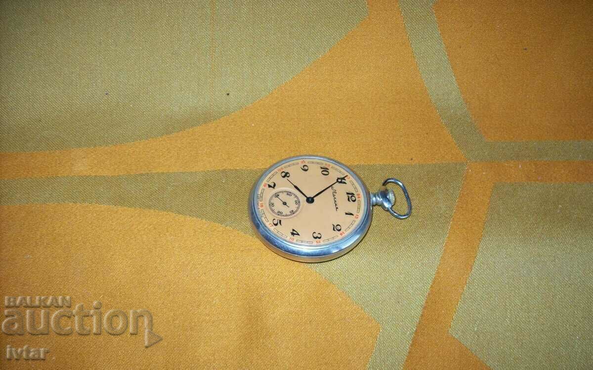 Auction  Pocket watch LIGHTNING with wolves