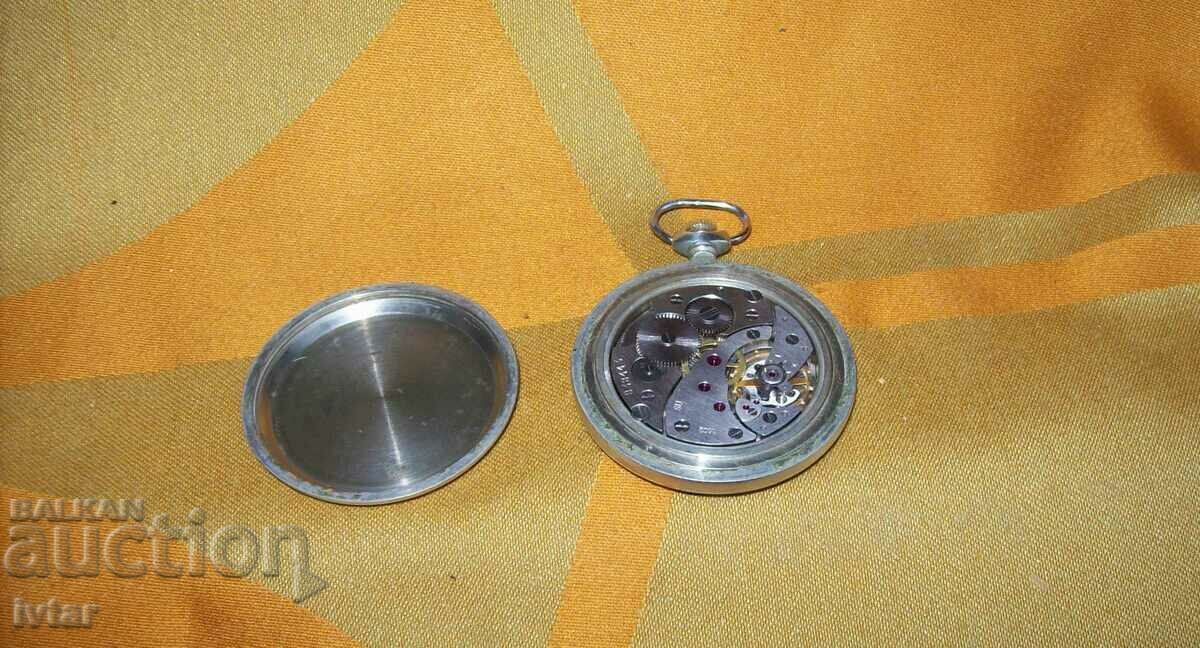 Pocket watch LIGHTNING with wolves - 5