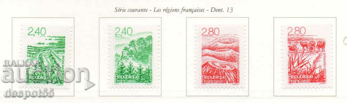 1995. France. Landscapes.