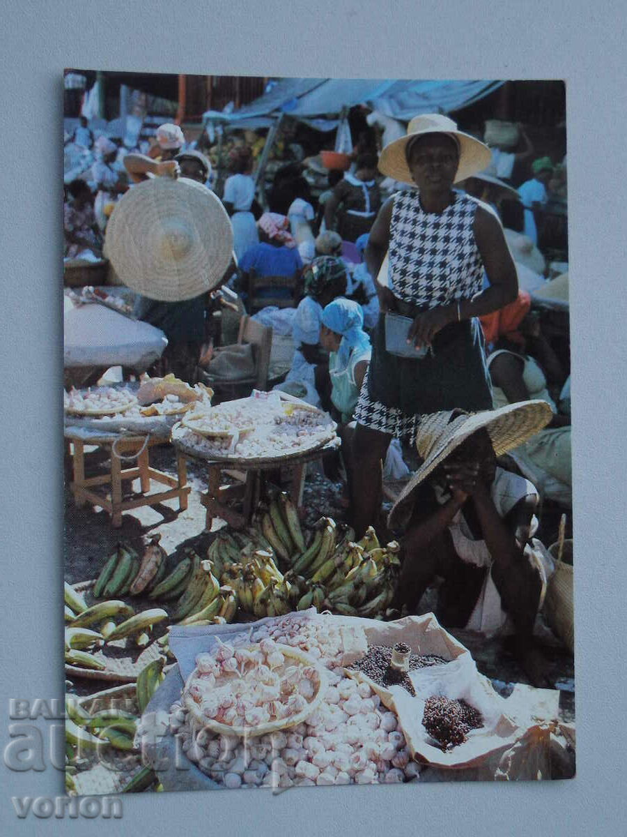 Картичка: Хаити – 1991 г.