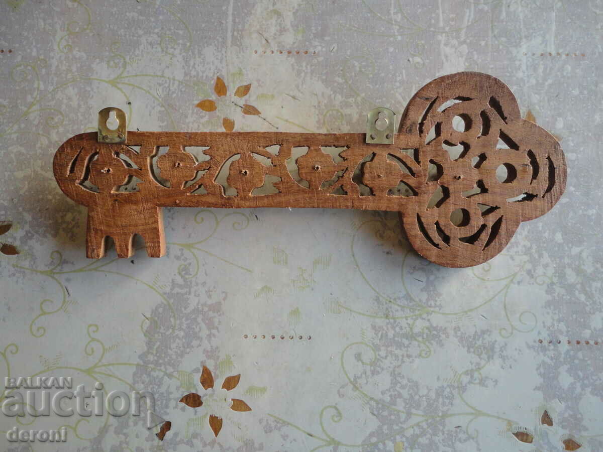 Παράδοση Μοναδική ανοιχτή ξυλογλυπτική κλειδοθήκη Παράδοση Μοναδική ανοιχτή ξυλογλυπτική κλειδοθήκη