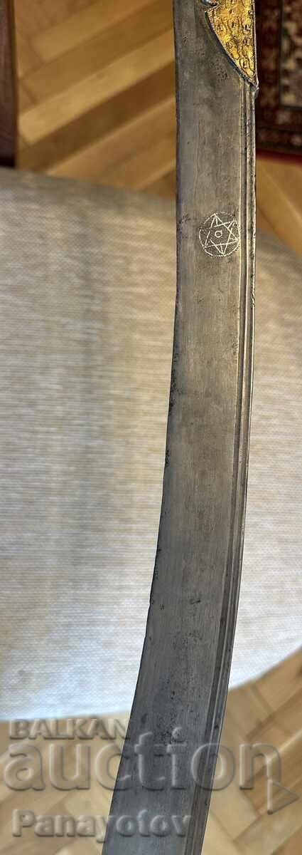 ΓΙΑΤΑΓΑΝΙ ΣΠΑΘΙ ΣΠΑΘΑ ΜΑΧΑΙΡΙ ΕΠΙΧΡΥΣΩΜΕΝΟ ΣΤΙΛΕΤΟ ΞΙΦΟΛΟΓΧΗ ΚΑΜΑ ΛΑΜΑ - 6