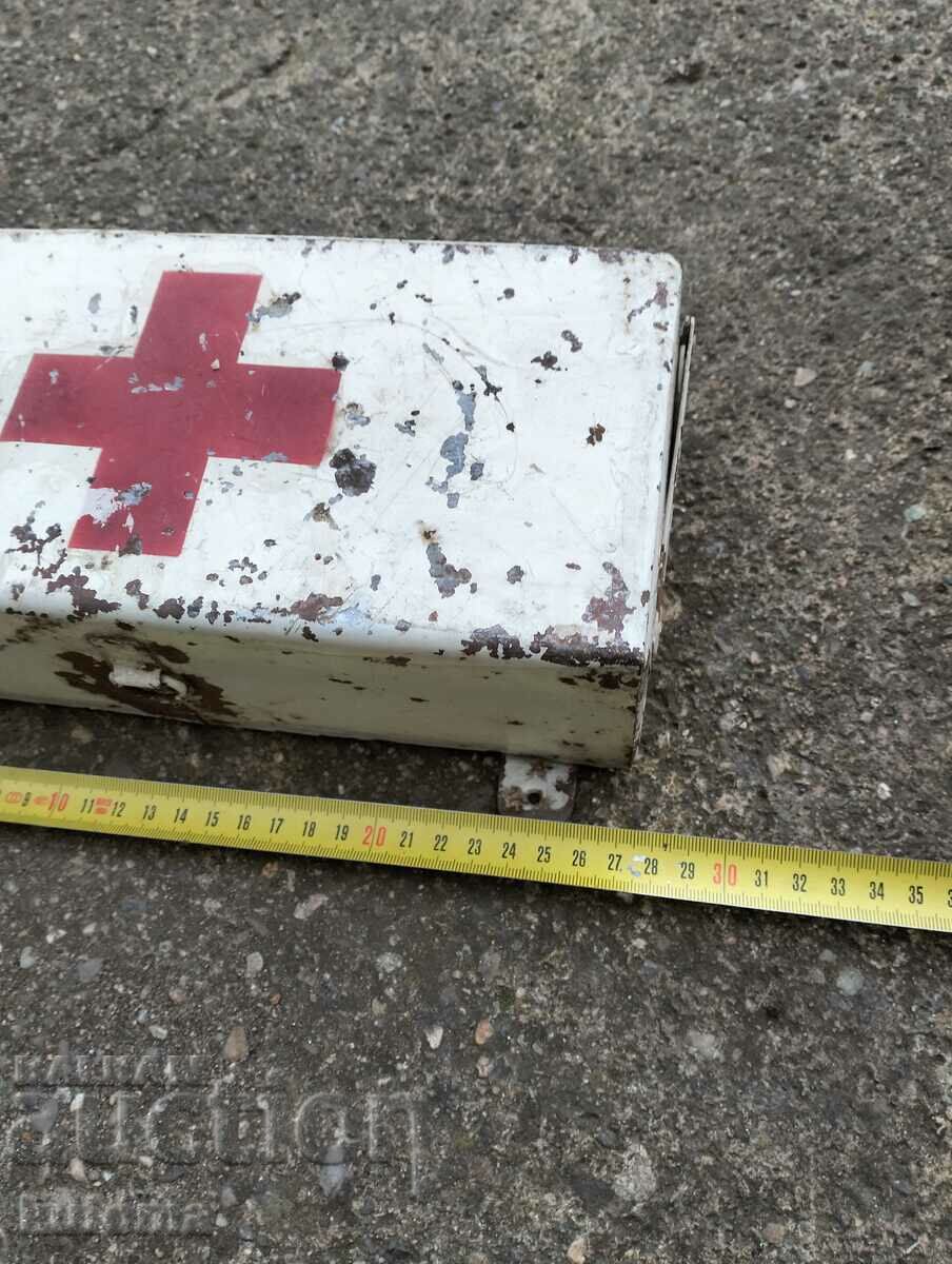 Old iron first aid kit for an old car with price 44.99 BGN | € 23.00 Old iron first aid kit for an old car with price 44.99 BGN | € 23.00