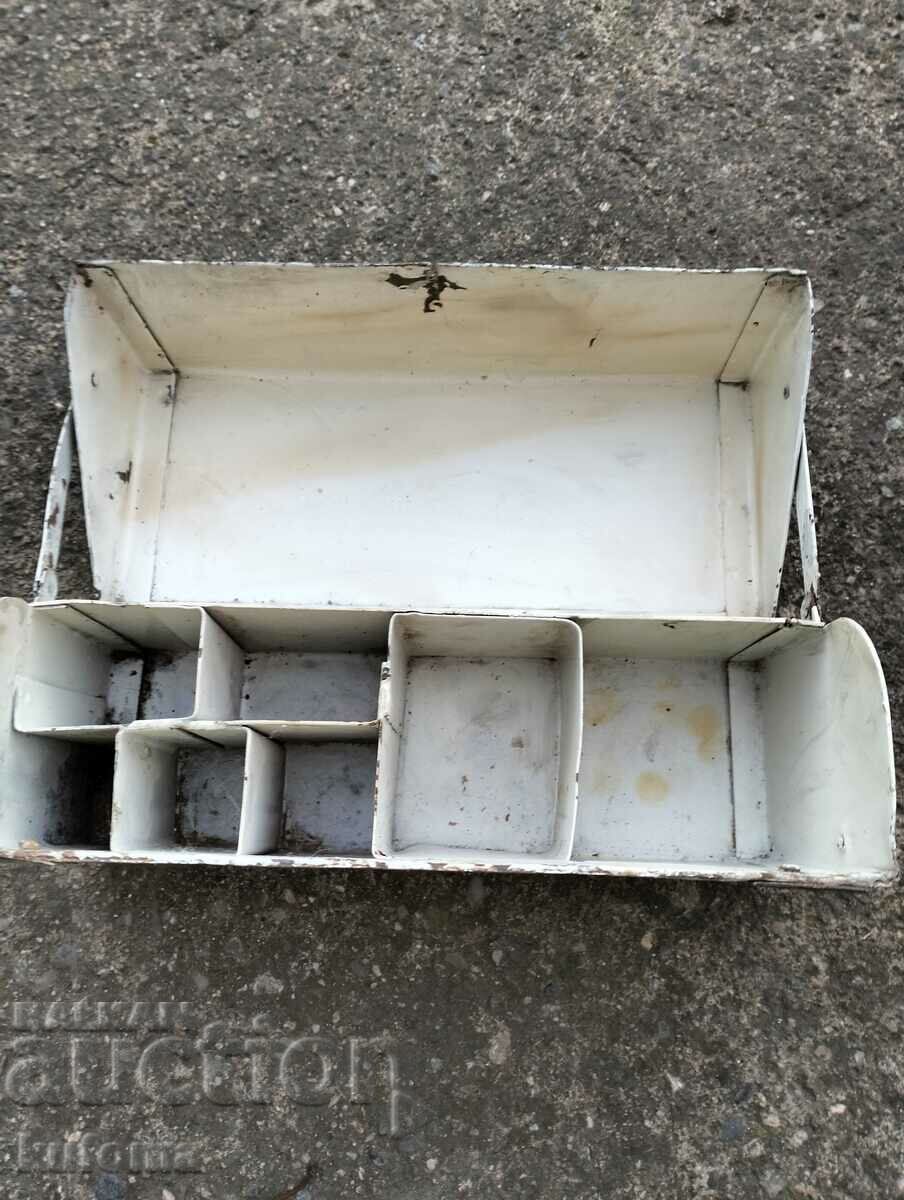 Delivery of Old iron first aid kit for an old car Delivery of Old iron first aid kit for an old car