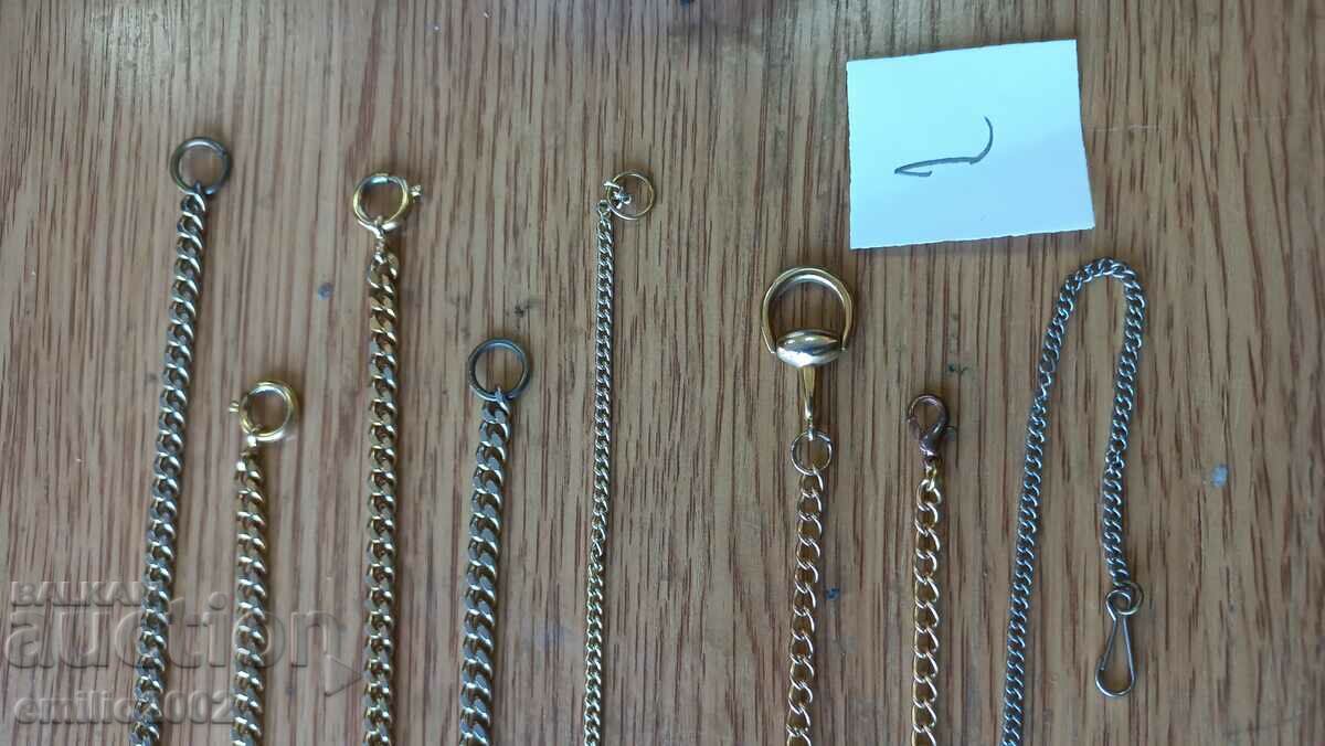 Pocket watch chains 2 with price 9.00 BGN | € 4.60