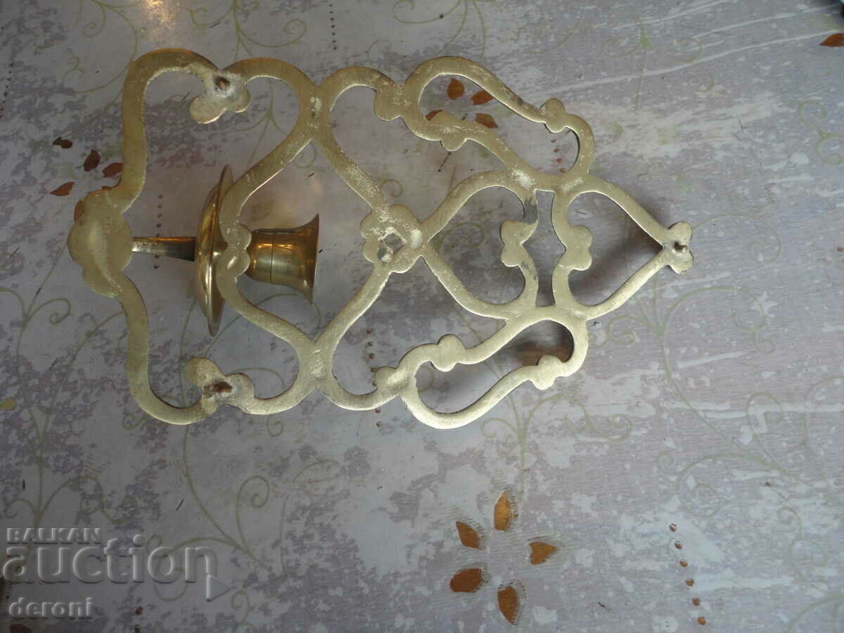 Delivery of Bronze openwork wall sconce Delivery of Bronze openwork wall sconce