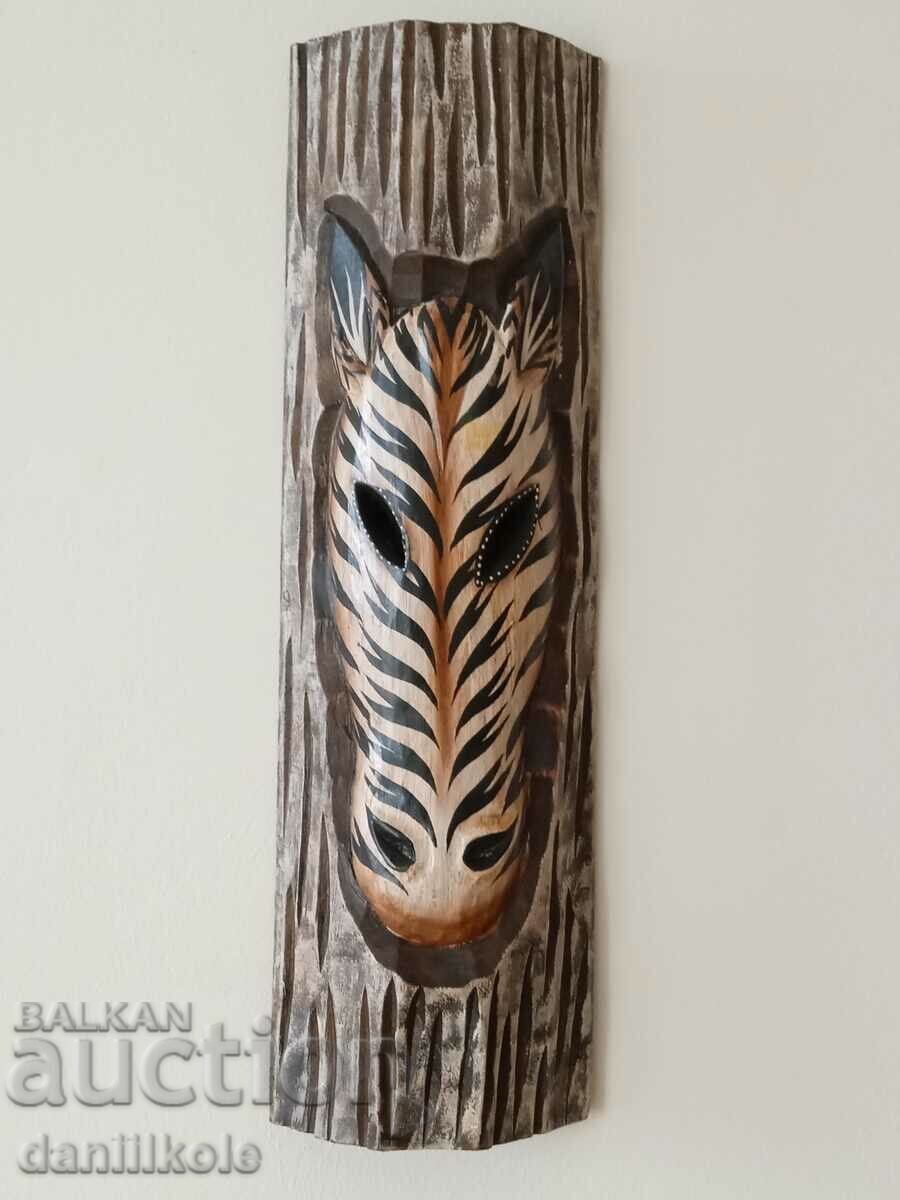 *$*Y*$* MASCA AFRICANICA DE ZEBRA 50 CM FATA MANUAL *$*Y*$* cu preț 39.00 BGN | € 19.94 *$*Y*$* MASCA AFRICANICA DE ZEBRA 50 CM FATA MANUAL *$*Y*$* cu preț 39.00 BGN | € 19.94