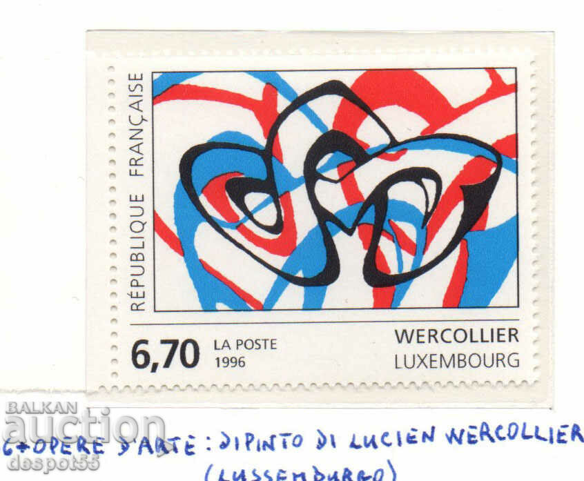1996. Franţa. Lucien Vercollier – sculptor.