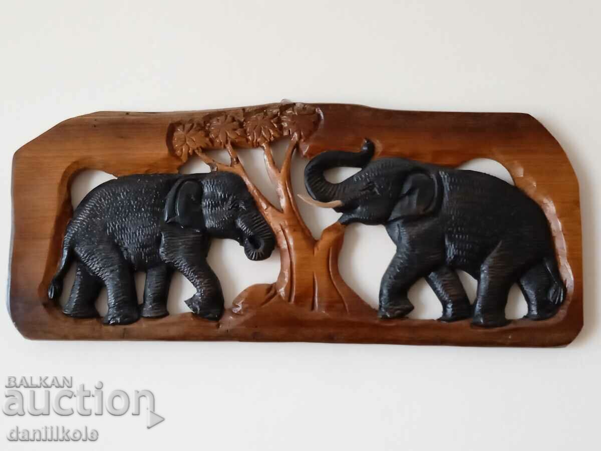 *$*Y*$* WOOD CARVING ELEPHANTS AFRICA - HANDMADE *$*Y*$* with price 69.00 BGN | € 35.28 *$*Y*$* WOOD CARVING ELEPHANTS AFRICA - HANDMADE *$*Y*$* with price 69.00 BGN | € 35.28
