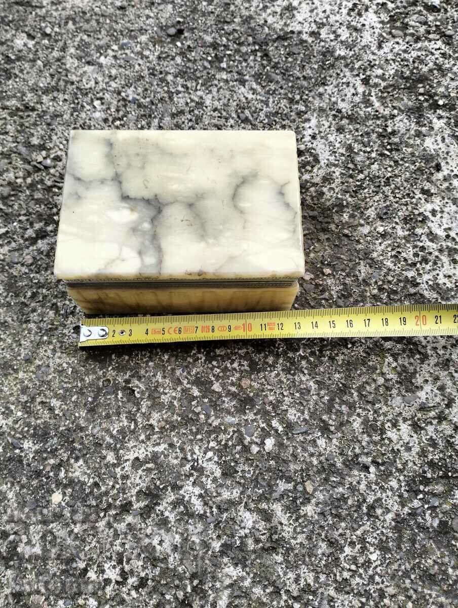 Delivery of Old marble cigarette box Delivery of Old marble cigarette box