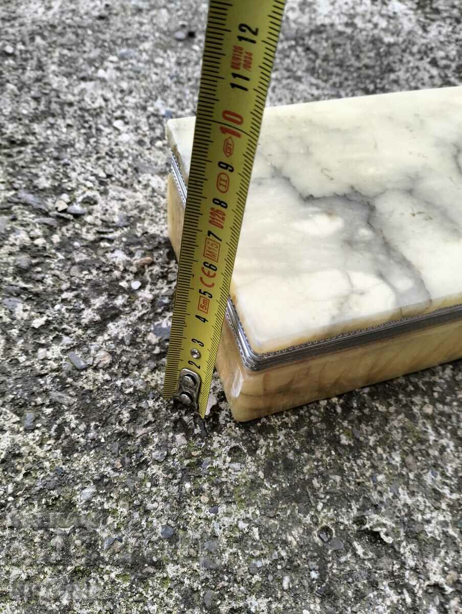 Old marble cigarette box - 5 Old marble cigarette box - 5