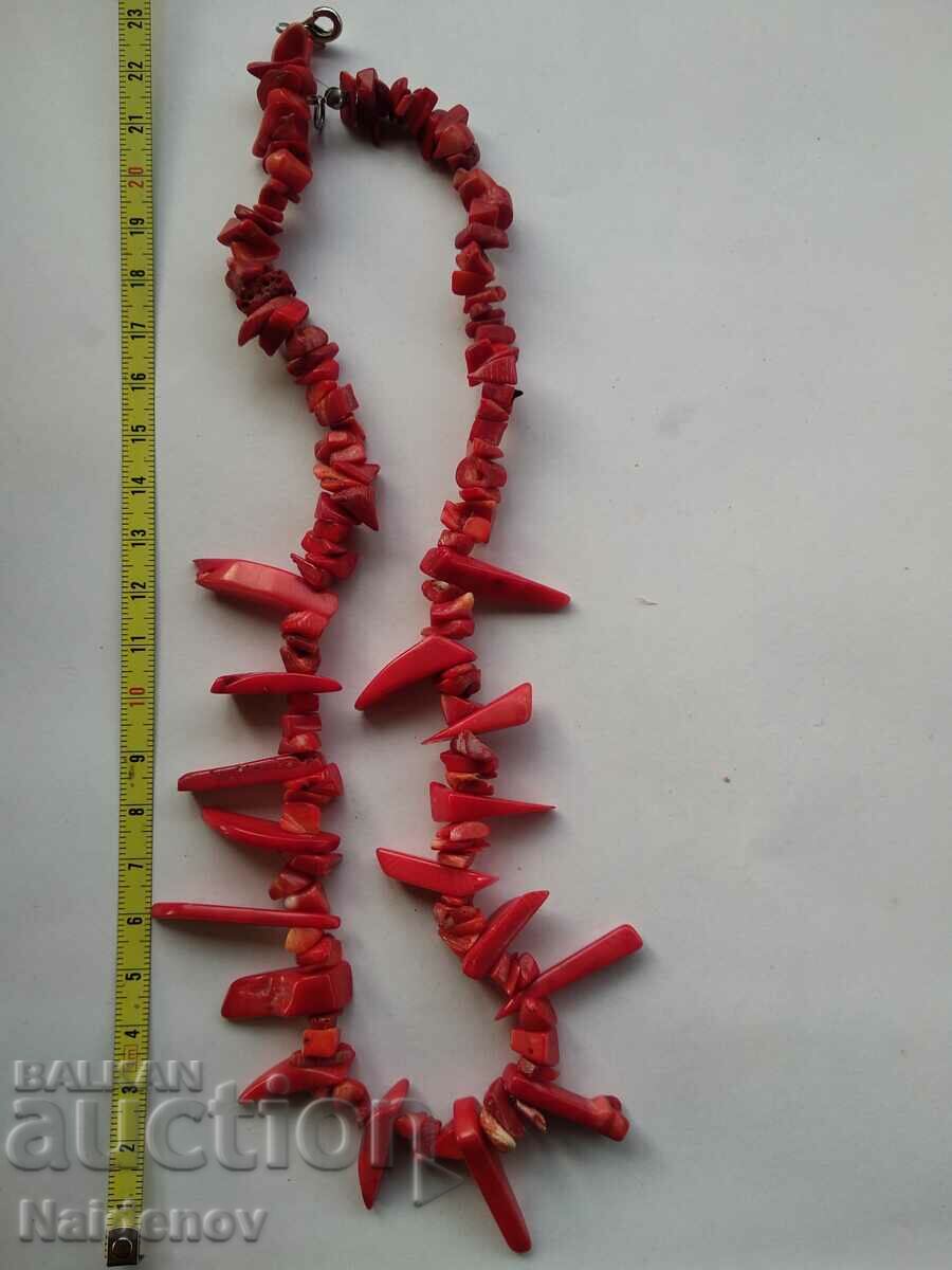 Necklace necklace Red coral