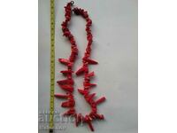 Colier colier Corali roșu