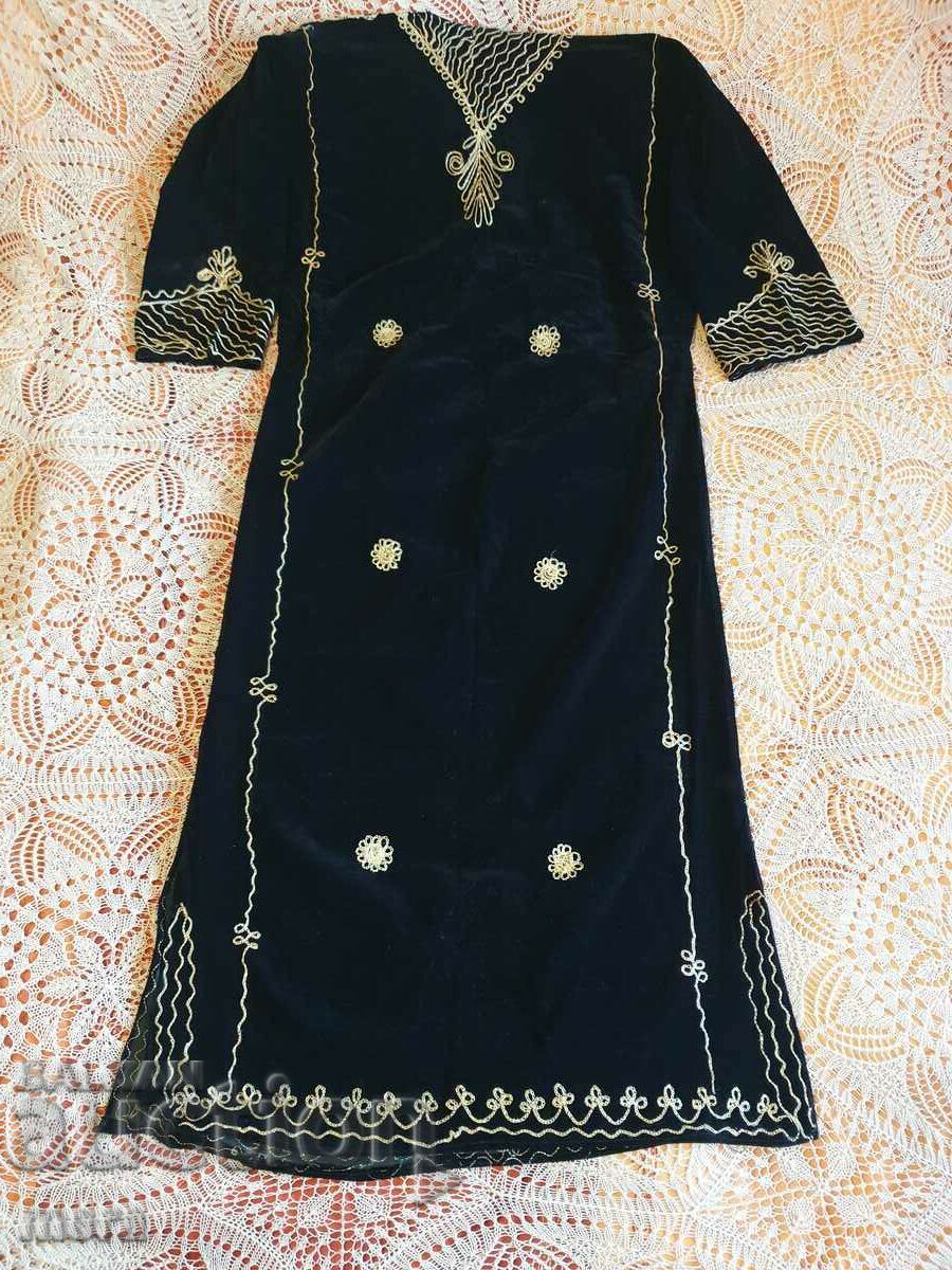 Antique velvet cloth with tinsel - 5 Antique velvet cloth with tinsel - 5