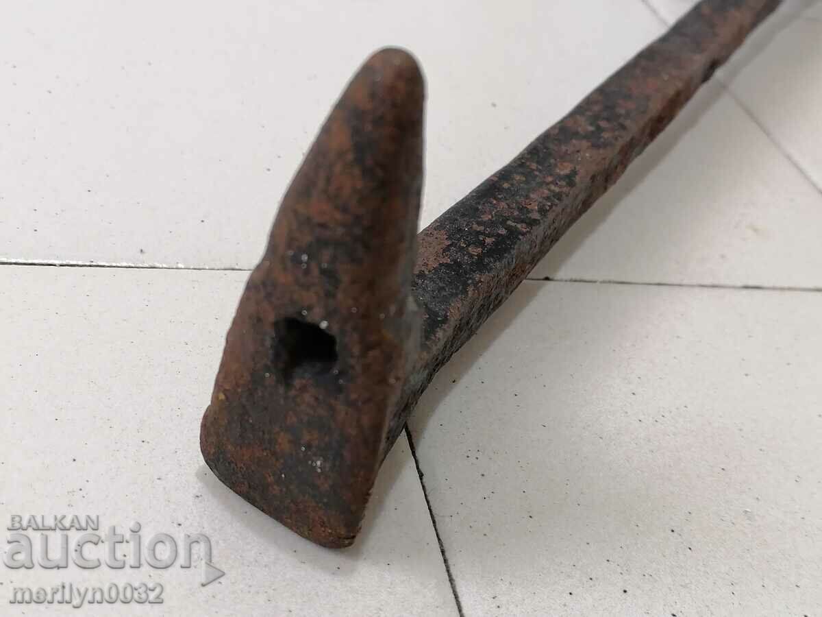 Nicovala pentru forjarea vaselor din cupru din fier forjat, primitiv - 5 Nicovala pentru forjarea vaselor din cupru din fier forjat, primitiv - 5