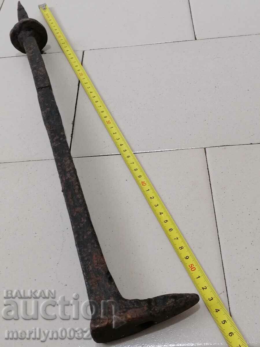 Nicovala pentru forjarea vaselor din cupru din fier forjat, primitiv - 6 Nicovala pentru forjarea vaselor din cupru din fier forjat, primitiv - 6