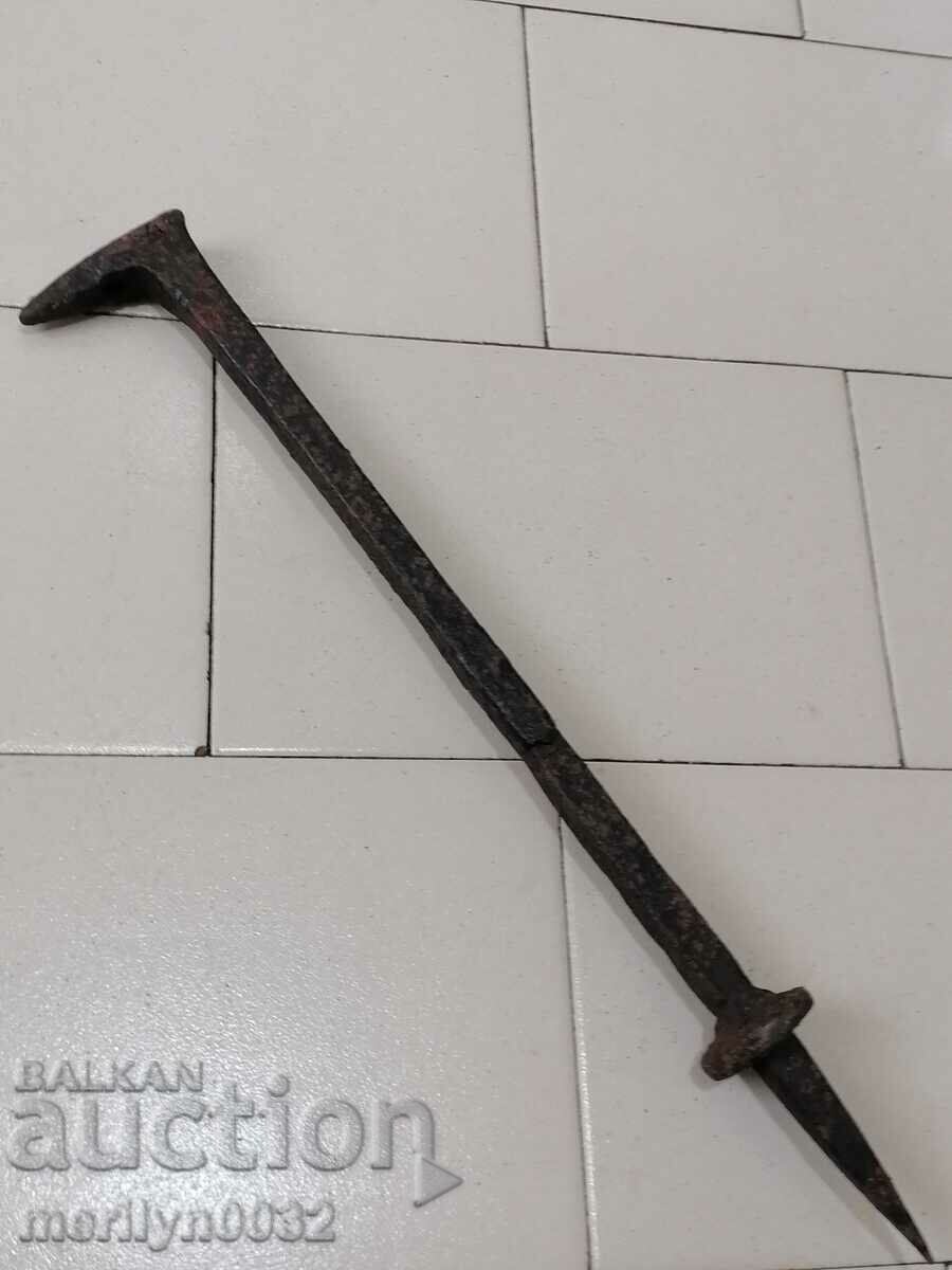 Nicovala pentru forjarea vaselor din cupru din fier forjat, primitiv - 7 Nicovala pentru forjarea vaselor din cupru din fier forjat, primitiv - 7