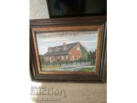 Pictură originală în ulei. Pe pânză. Belgia