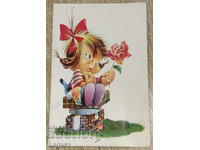 SIGNED Social Greeting Card - First Spring