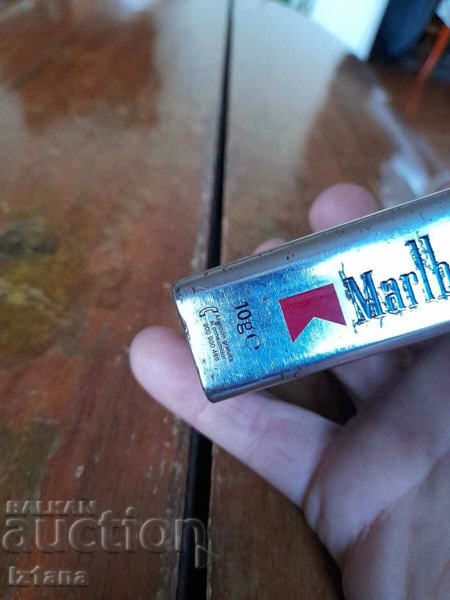 Old tobacco box, Marlboro snuffbox - 5 Old tobacco box, Marlboro snuffbox - 5