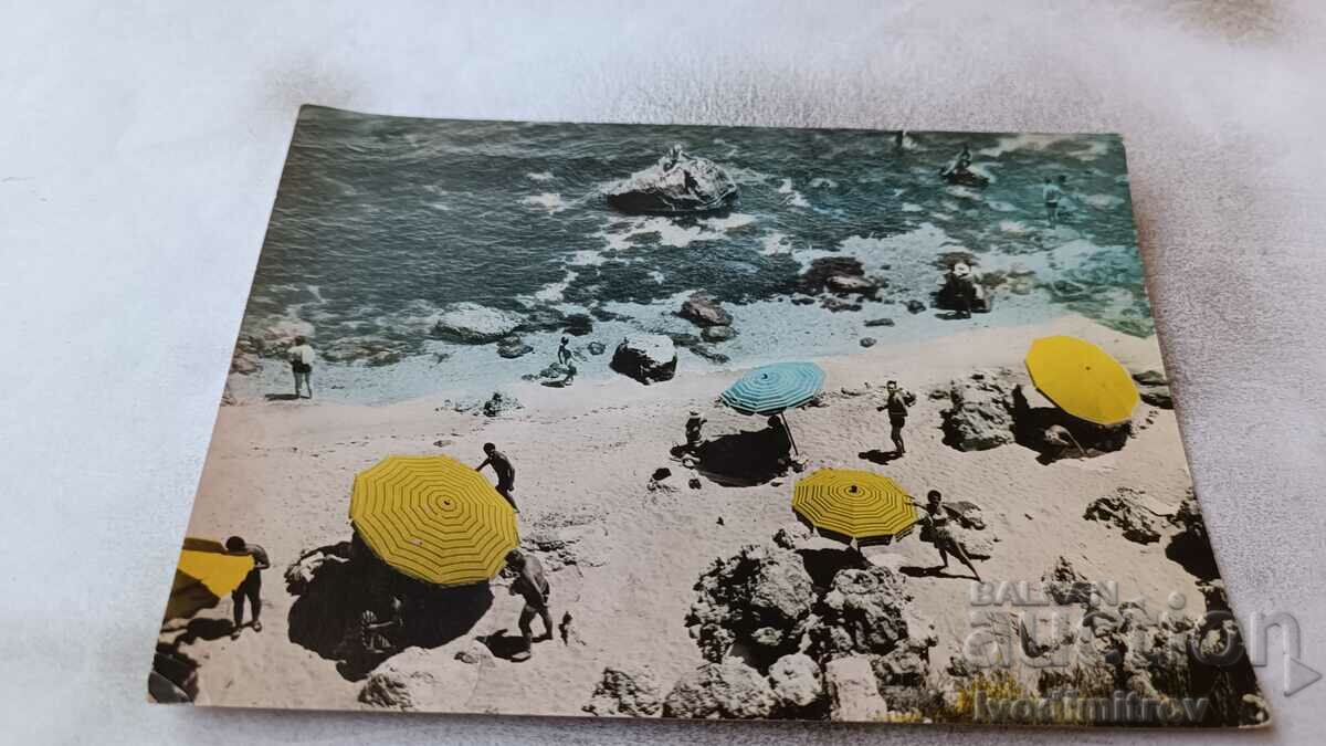Postcard Friendship On the Beach 1960