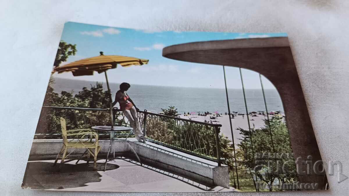 Καρτ ποστάλ Golden Sands View 1960