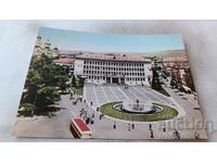 Καρτ ποστάλ το Λαϊκό Συμβούλιο της πόλης της Βάρνας 1960