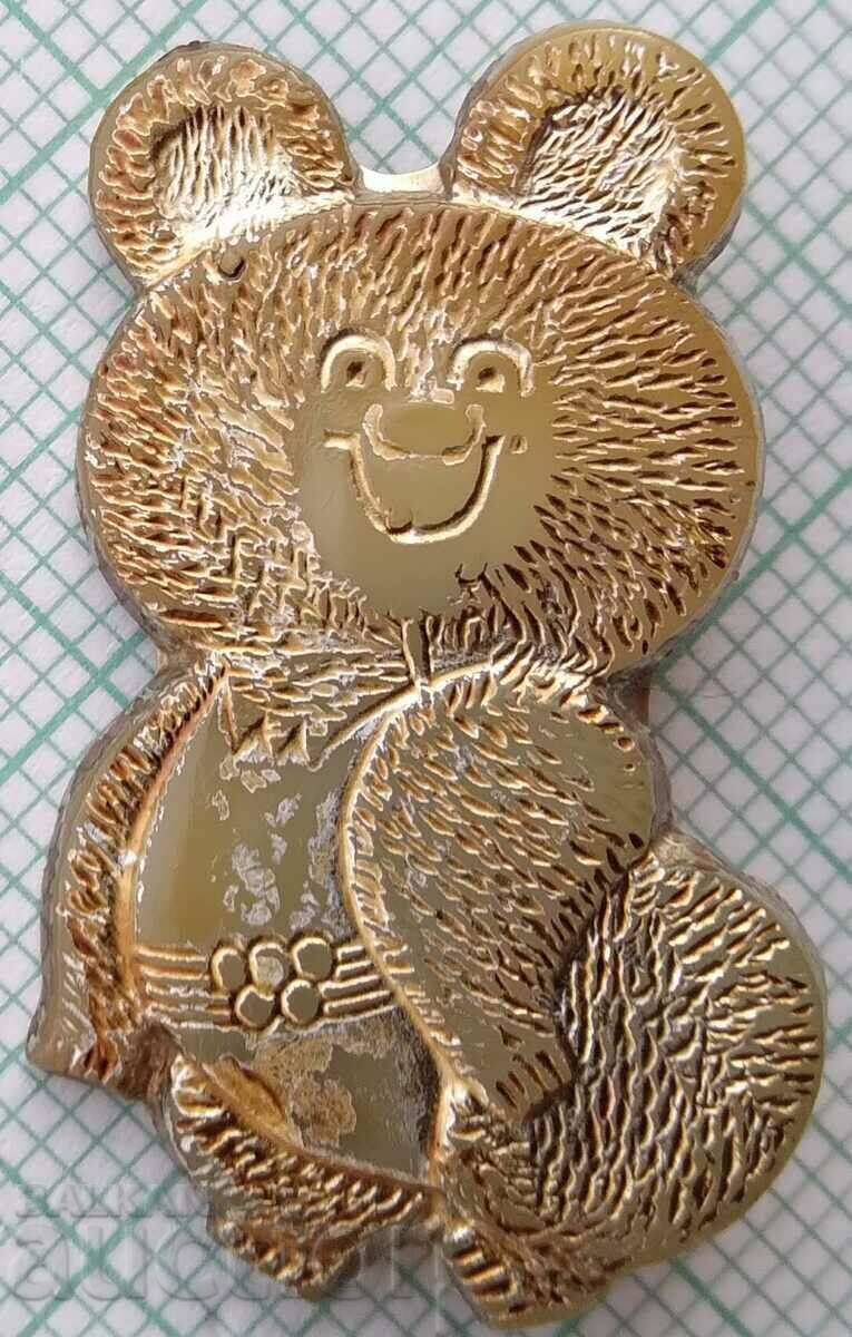 14385 Badge - Olympics Moscow 1980 - Misha