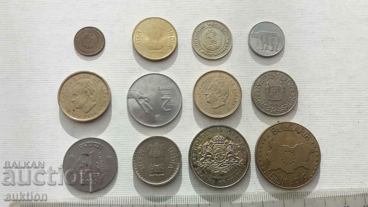 Delivery of COLLECTION OF 15 COINS OF DIFFERENT COUNTRIES
