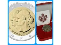 2 EURO Monaco 2011 Rare coin!