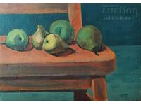 Picture, "Pears", art. P. Petkov (1924-1976)