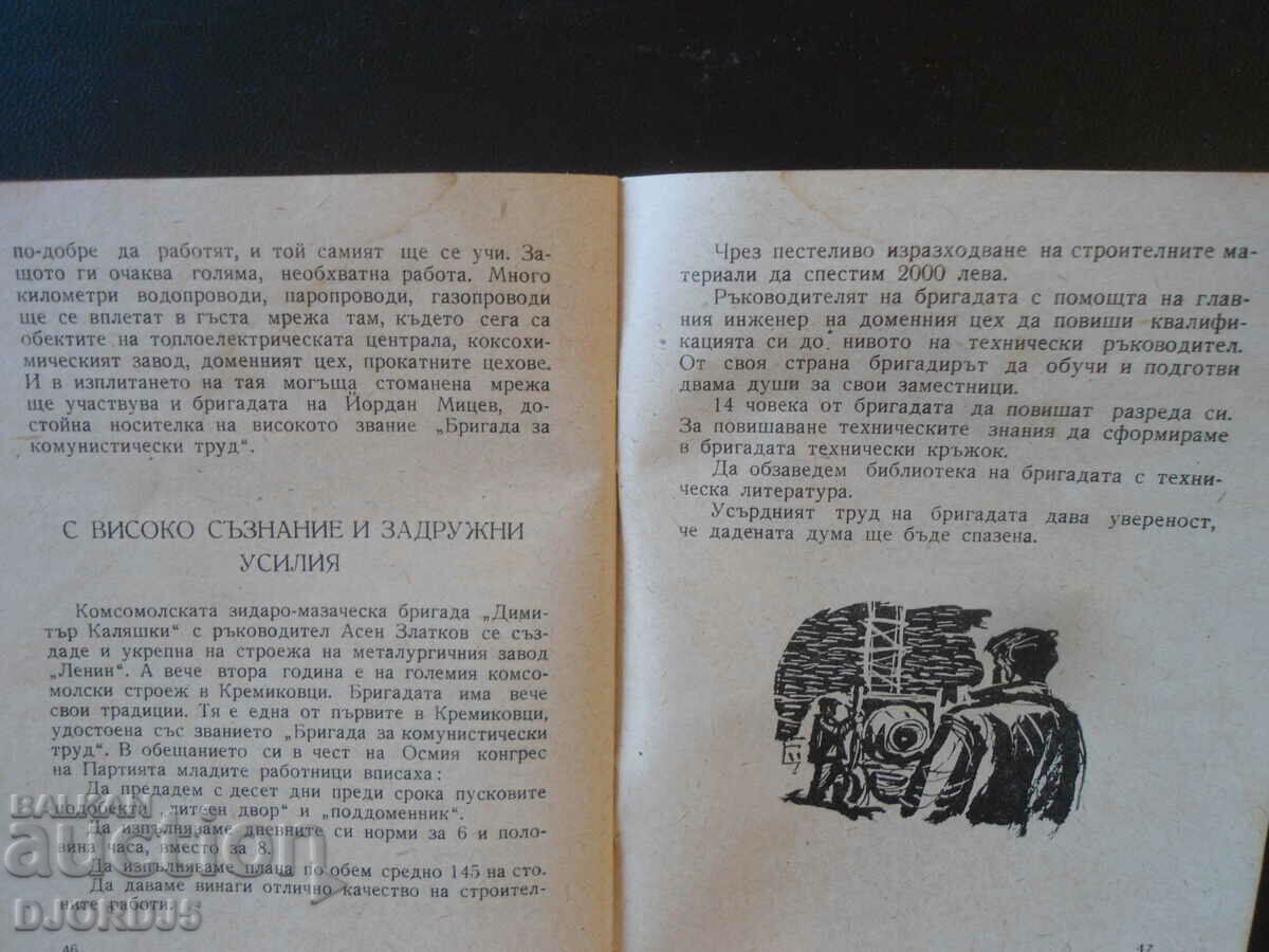 Auction People from big construction, Stanko Borisov Auction People from big construction, Stanko Borisov